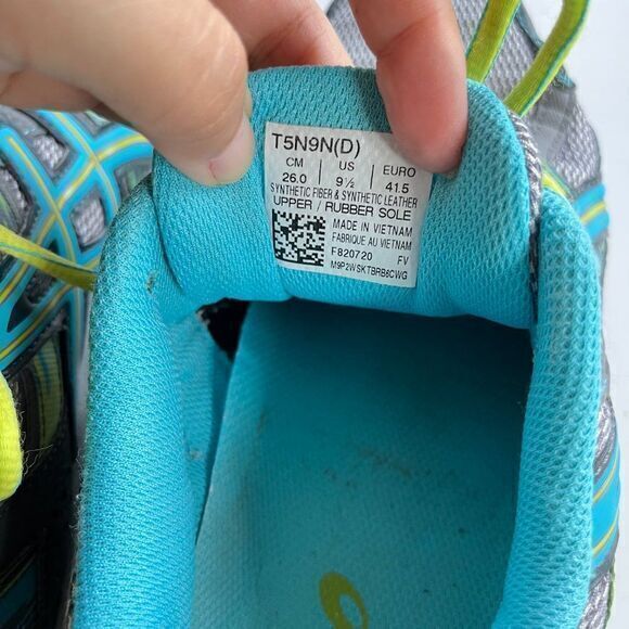 ASICS Women's GEL-Venture 5 Trail Running Shoe Silver Size 9.5 Athletic - Picture 6 of 7